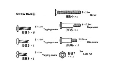 Screw Bag B for 56302