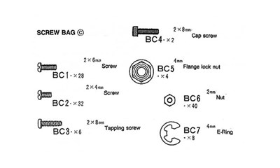 Screw Bag C for 56302