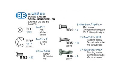 Screw Bag BB for 56312