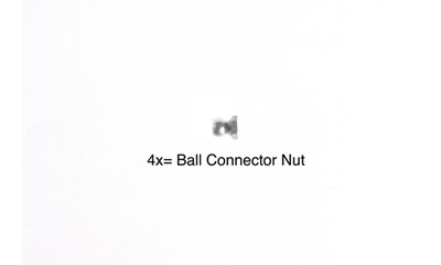 5mm Ball Connector Nut (M2) 58499