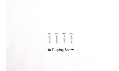 3x12mm Tapping Screw (4 pcs.)