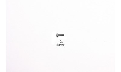 3x8mm Hex. Screw ((10 Stück).)