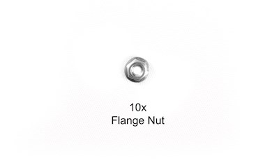 3mm Flange Nut ((10 Stück).)