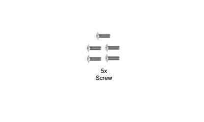 3x8mm Flat Screw (5 pcs.)58592