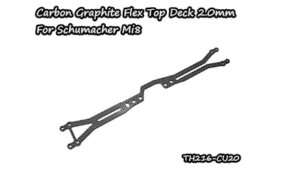 Oberdeck Carbon 2.0 mm für viel Flex