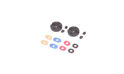 VRP AE/Schu 'XV4' 13mm Piston 2 Hole 2.0mm (pr)