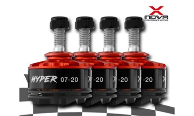 HYPER 2207, 2000KV FPV Motor Set (4 Stück)