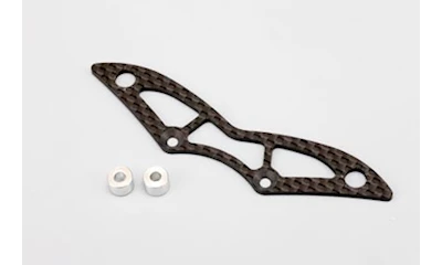 Graphite Front Body Mount Support