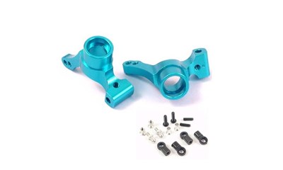 Achsschenkel hinten 1.5 Grad Aluminium (2 Stück)