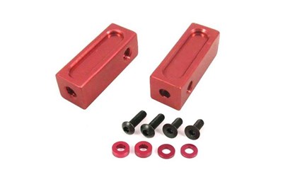 Servohalter Alu Rot