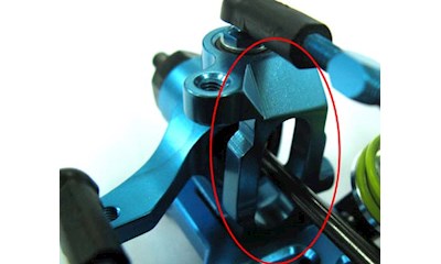 Achsschenkel Halter (C-Hub) Aluminium (2 Stück)