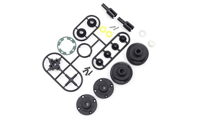 Differential Set Komplett 50T & 52T, Tamiya M07, M08, TA06, XV01
