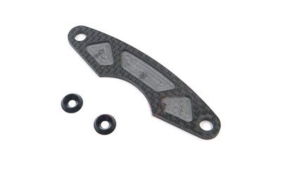 Frontschutz Platte - Carbon - Tamiya M-08