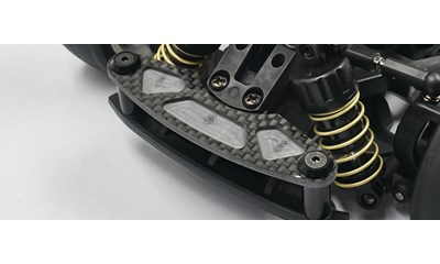 Frontschutz Platte - Carbon - Tamiya M-08