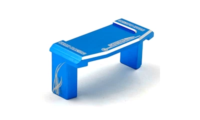 Servohalter Alu Blau