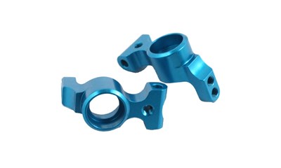 Achsschenkel hinten 0 Grad Aluminium (2 Stück)