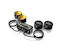 Tyre Warmer (1/10th) & Batt Warmer incl, Bag - Black Golden