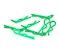 Small Body Clip 1/10 - Fluorescent Green (8)