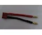 Adapter Goldkontakt 4 mm Stecker <-> T-Plug Buchse