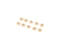 M3 Brass Inserts - pk10