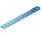 Stufenmesskeil für Fahrzueghöhe 1 - 2 mm, 0.1 mm Stufen Blau