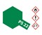 Sprühfarbe Polycarbonat (Lexan) PS-22 Britisch Racing