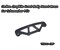 Karosserie Halter Carbon Vorne