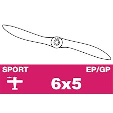 Sport Propeller - EP/GP - 6X5