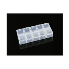 10-Compartment Parts Box 132 X 58 X 20mm