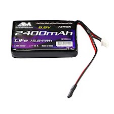 LiFe 2400mAh 6.6V-Futaba 4PK / 4PX / 4PV / 7PX