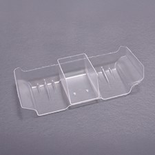 AEROX 1/10 Wide Rear Wing - 1mm Clear (2 part)