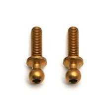 Ti Nitride Ballstuds M3 x 10 mm, long