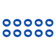 Ballstud Washers, 5.5x1.0 mm, blue aluminum