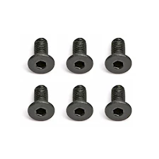 Screws, 2.5x0.45x6 in FHCS