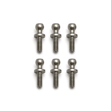 Ballstuds, long .30 in, silver