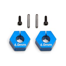 Clamping Wheels Hexes, 6.0mm