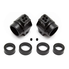 Aluminum Rear Hubs, black