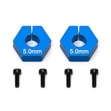 Factory Team Clamping Wheel Hexes, 5.0mm
