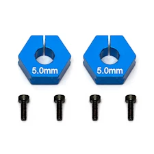 Factory Team Clamping Wheel Hexes, 5.0mm