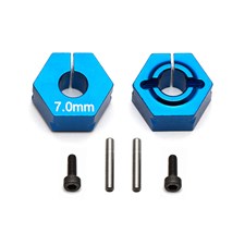 Clamping Wheel Hexes, 7.0mm