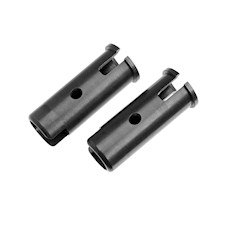 Front Wheel Axle - Chrome Steel - 2 pcs