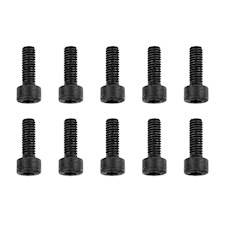 Stahl Schrauben M4 x 12mm - Innensechskant Zylinderkopf - 10 St