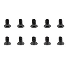 Stahl Schrauben M3 x 6mm - Innensechskant Senkkopf - 10 St