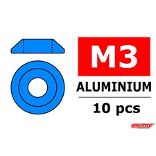 Aluminium Unterlegscheibe - for M3 Linsenkopfschrauben - AD=10mm