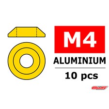 Aluminium Unterlegscheibe - for M4 Linsenkopfschrauben - AD=12mm