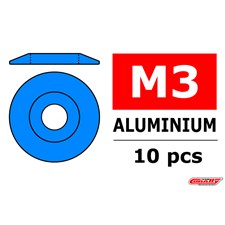 Aluminium Unterlegscheibe - for M3 Linsenkopfschrauben - AD=15mm