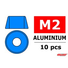 Aluminium Unterlegscheibe - für M2 Zylinderkopfschrauben - AD=6mm