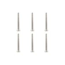 Titanschrauben M3 x 25mm - Innensechskant Linsenkopf - 6 St