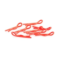 Small Body Clip 1/10 - Fluorescent Red (8)