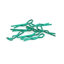 Small Body Clip 1/10 - Metallic Green (8)